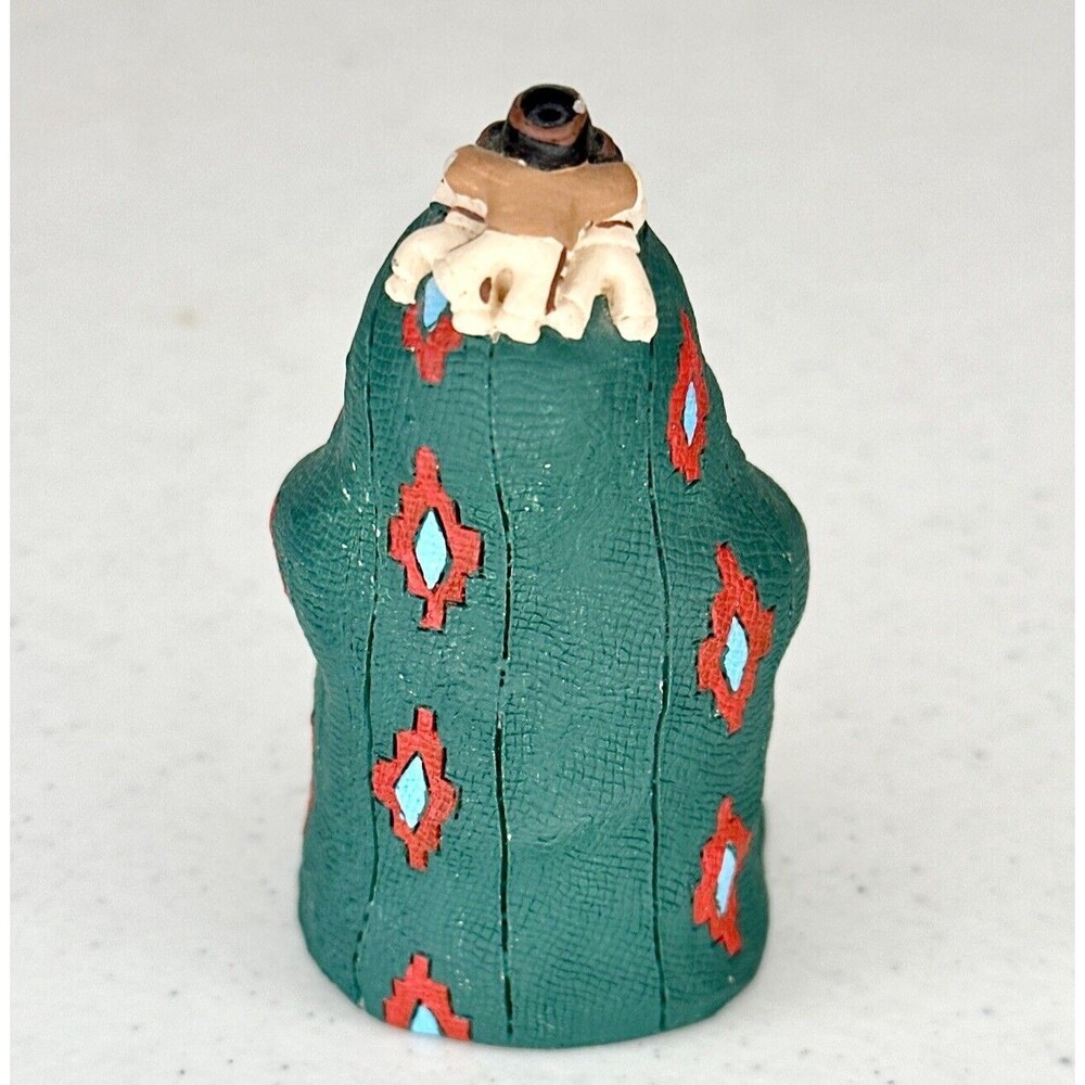 American Legacy Native American Pueblo Storyteller Figurine Cochiti 3.5” - Picture 4 of 8